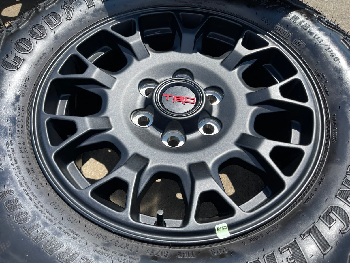 18" Toyota Tacoma 4Runner TRD Pro OEM 95973 wheels rims 2024 2025 2026 Texas Truck Tire