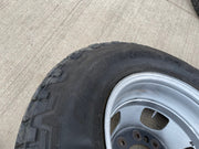 17" Dodge Ram 3500 Dually Laramie 8x200 wheels rims 2703 2704 OEM tires COOPER Texas Truck Tire