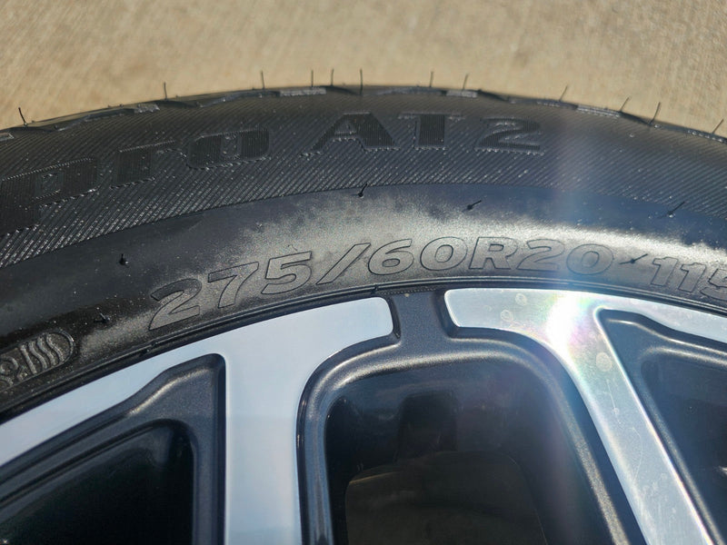 20" Dodge Ram 1500 OEM 94059 Laramie wheels rims 68583860AA 2024 2025 2026 NEW Texas Truck Tire