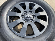 18" Toyota Land Cruiser OEM wheel rim 95952 75304 Tundra Sequoia 2025 2026 NEW Texas Truck Tire