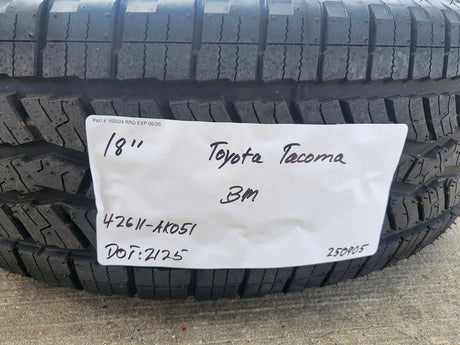 18" Toyota Tacoma 4Runner TRD OEM wheels rims 94199 A/T NEW 2025 2026 Texas Truck Tire