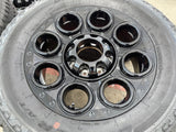 20" Ford F-250 F-350 OEM black Lariat 10299 10484 wheels rims 2024 2025 2026 Texas Truck Tire