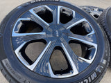 21" Lincoln Nautilus Black Label OEM 10563 rims wheels 2025 2026 NEW MICHELIN Texas Truck Tire