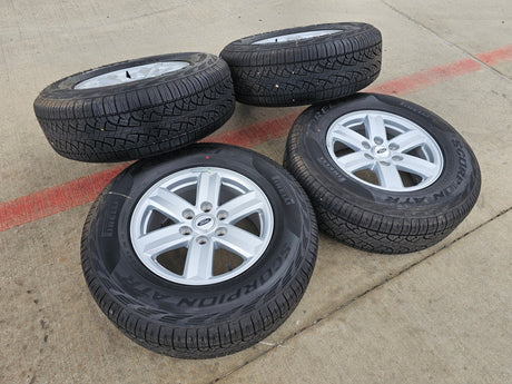 17" Ford F-150 Expedition OEM rims wheels 10339 tires 2024 2025 PIRELLI A/T NEW Texas Truck Tire