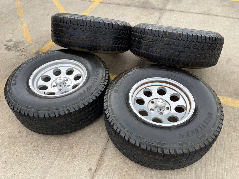 17" 17x9 Pro Comp Series 69 Jeep Wrangler Gladiator 5x127 5x5 wheels rims only Texas Truck Tire