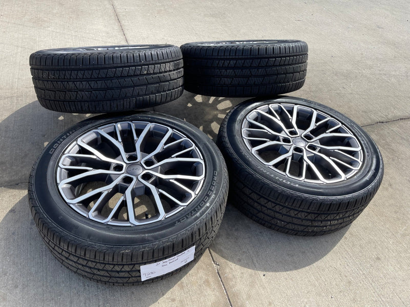 21" Jeep Grand Cherokee L OEM wheels rims 9290 Durango CONTINENTAL NEW Texas Truck Tire