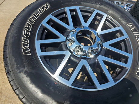 20" Ford F-250 F-350 OEM 10104 rims wheels 2017 2018 2019 2021 2022 2023 2024 Texas Truck Tire