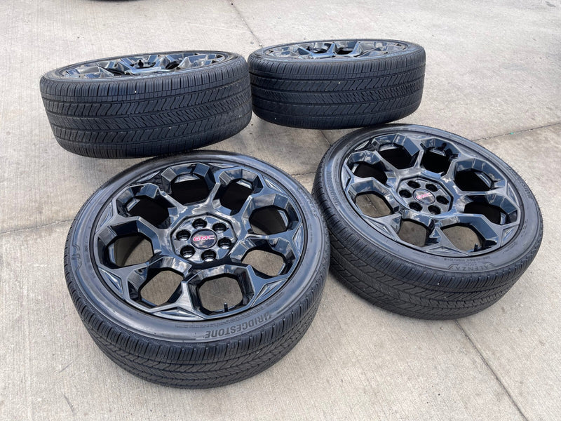 24" Chevy GMC Yukon Sierra Tahoe Cadillac Escalade V OEM wheels rims 2026 NEW Texas Truck Tire