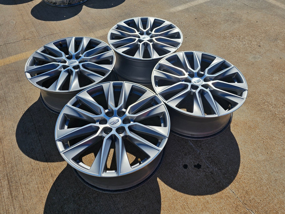 21" Cadillac XT6 XT5 SRX OEM 4851 wheels rims 2023 2024 2025 2026 Texas Truck Tire