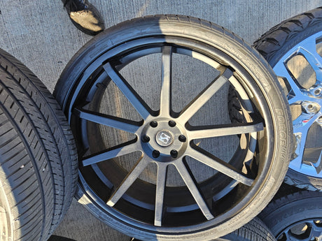 (1) 26x10 KOKO Koture wheel rim tire 6x135 F-150 Expedition spare 6x135 Texas Truck Tire