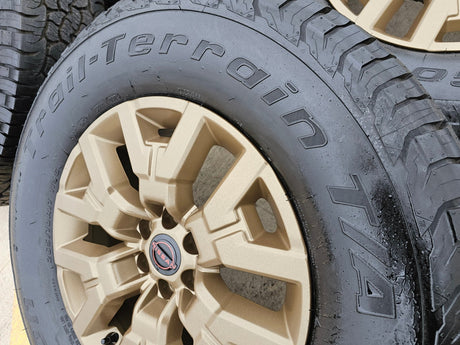 17" Nissan Frontier OEM BRONZE Desert Runner 62832 wheels rims 2025 2026 NEW Texas Truck Tire