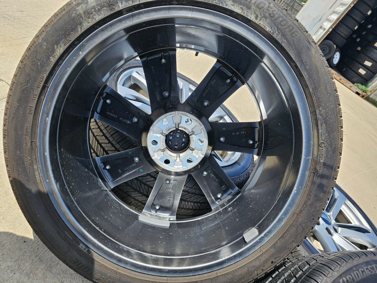 24" Cadillac Escalade V OEM wheels rims tires 2023 2024 2025 2026 2027 NEW Texas Truck Tire
