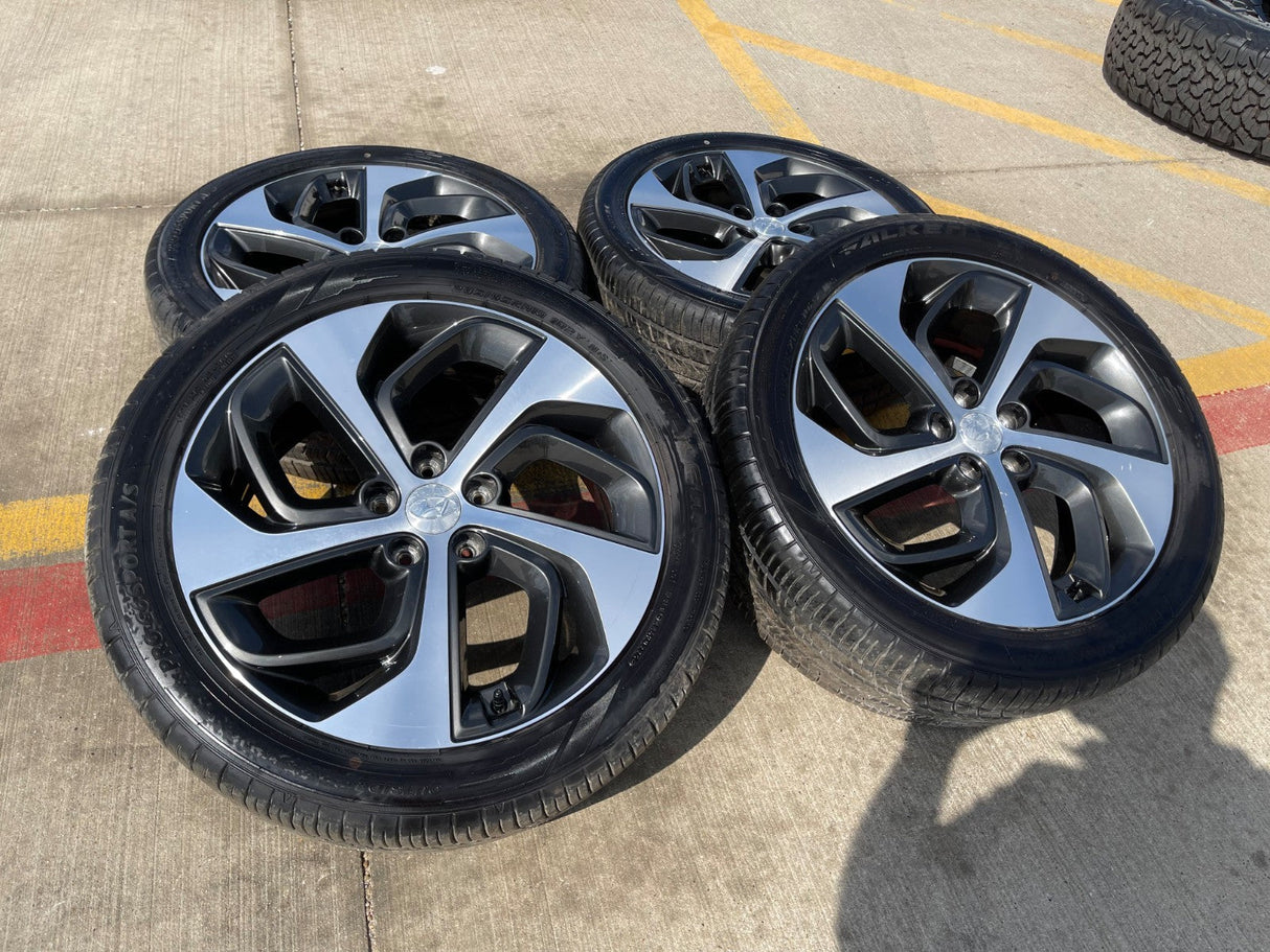 19" Hyundai Tuscon K4 Sonata OEM wheel rims tires 70895 Veloster Genesis Texas Truck Tire