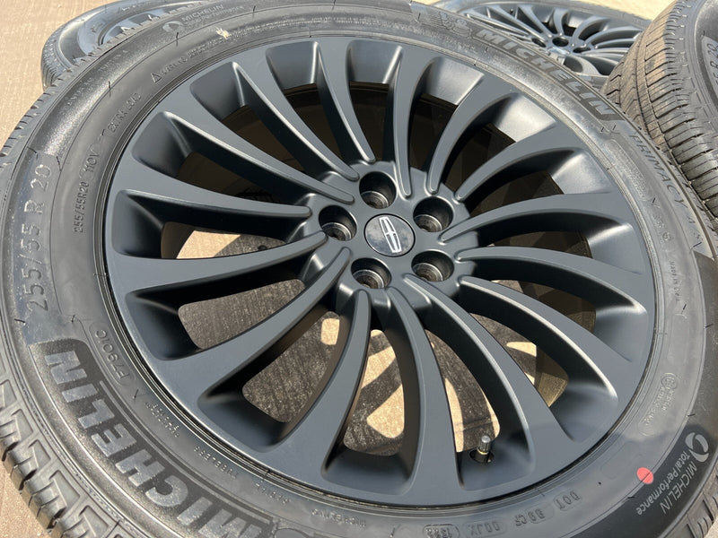 20" Lincoln Aviator Black Label OEM rims wheels 10189 Explorer 2024 2025 NEW Texas Truck Tire