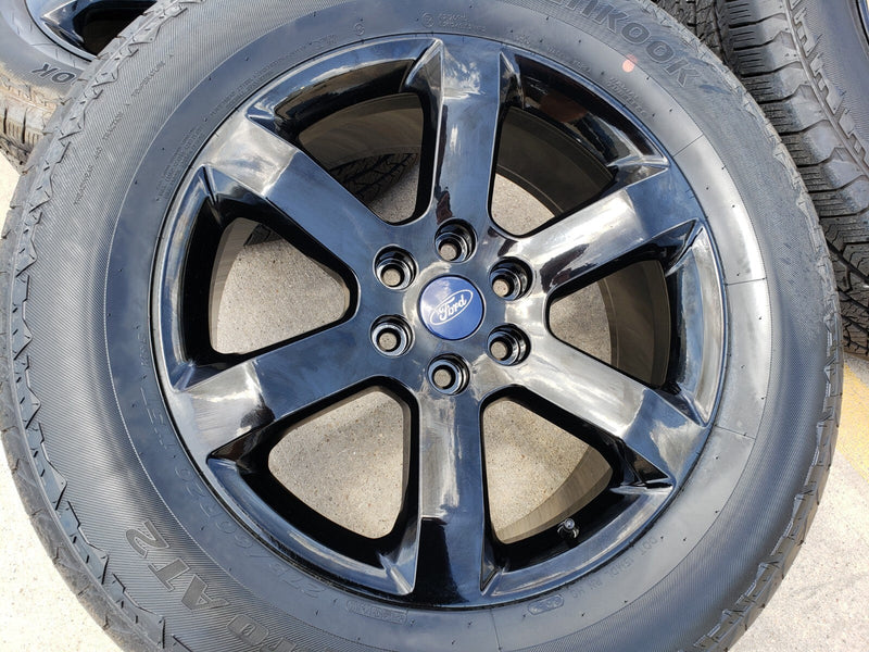 20" Ford F-150 TIMBERLINE OEM rims wheels 10347 Expedition black NEW Texas Truck Tire