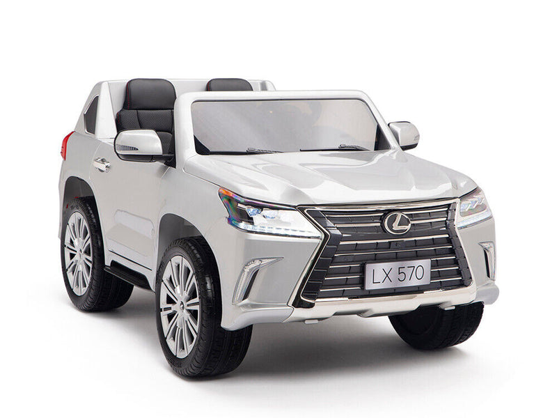 Blue 24V Power Lexus 570 Kids Electric Ride-on SUV with 4x4 Capability and EVA Rubber Tires