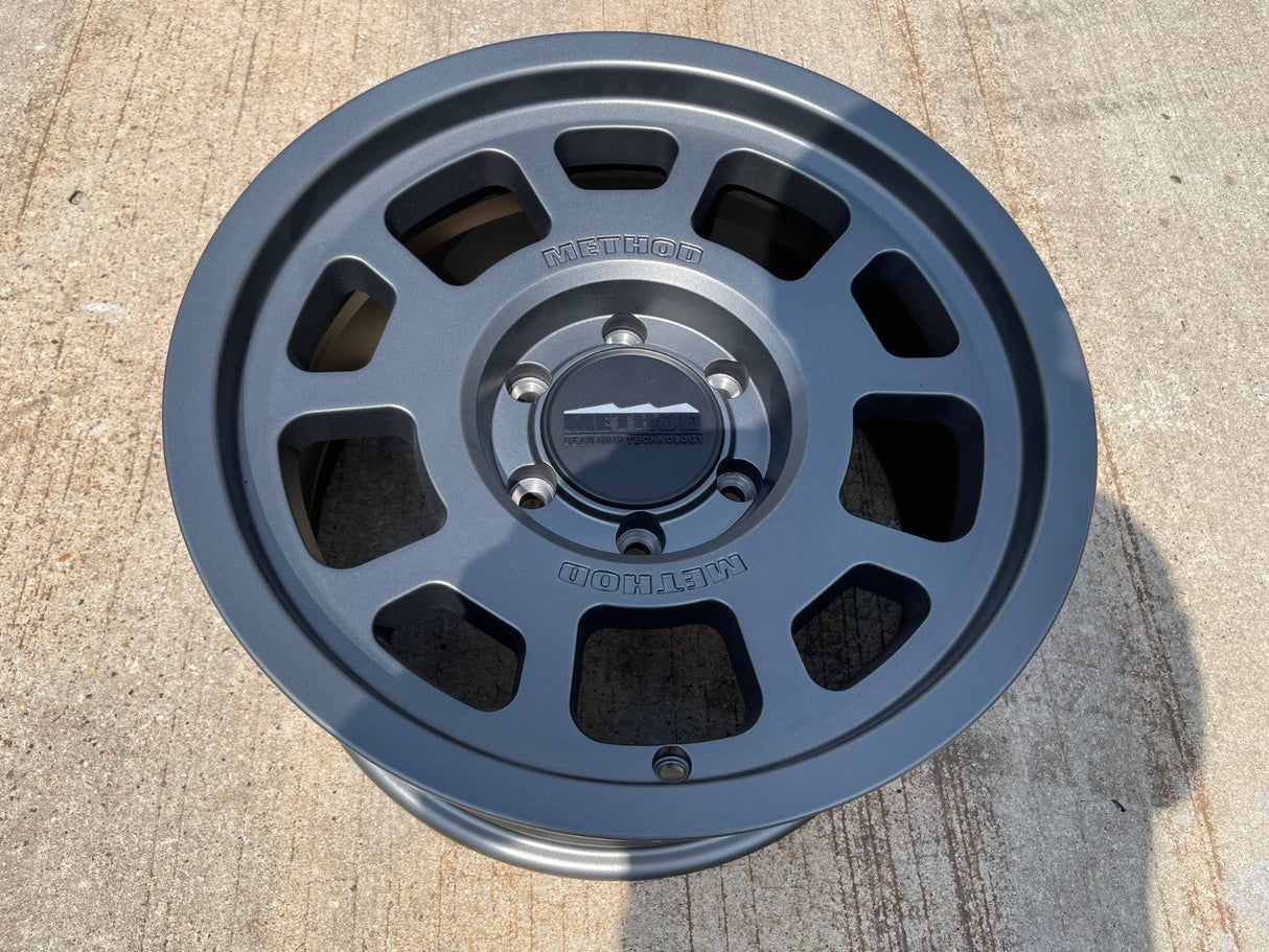 17x8.5 17" Method Racing MR706 Chevy Silverado RAM Tacoma wheel rim 6x139 6x5.5 Texas Truck Tire
