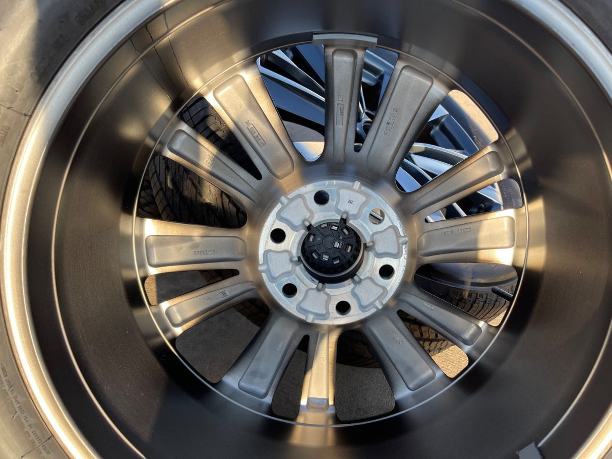 22" Cadillac Escalade Platinum OEM wheels rims tires 2024 2025 2026 FRESH NEW Texas Truck Tire
