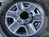 18" Ford F-250 F-350 Lariat FX-4 OEM wheels 10480 10298 tires BRIDGESTONE A/T Texas Truck Tire
