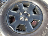 17" Jeep Wrangler Rubicon OEM 9260 wheels rims Gladiator tires BFG A/T NEW Texas Truck Tire