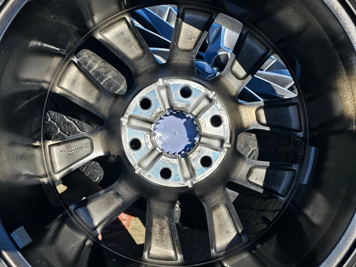 20" Chevy Tahoe Silverado OEM 5919 wheels rims GMC Yukon tires GOODYEAR Texas Truck Tire