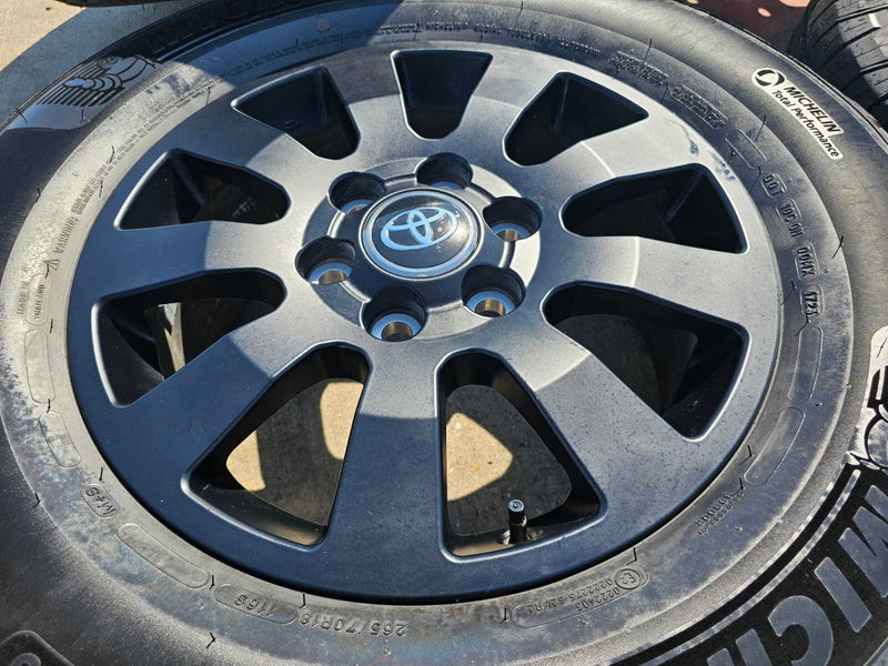 18" Toyota Land Cruiser OEM wheels rims 95952 Tundra Sequoia 2024 2025 2026 NEW Texas Truck Tire