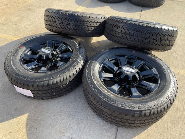 20" Ford F-250 F-350 Platinum OEM rims wheels 10103 tires BRIDGESTONE A/T NEW Texas Truck Tire