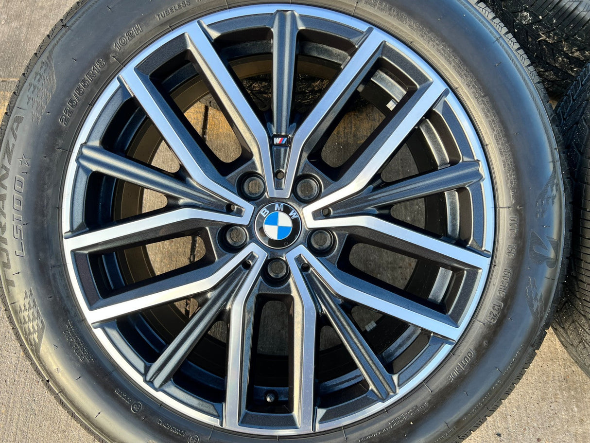 18" BMW X1 X2 X3 X4 OEM 86685 Series wheels rims 2022 2023 2024 2025 2026 Texas Truck Tire