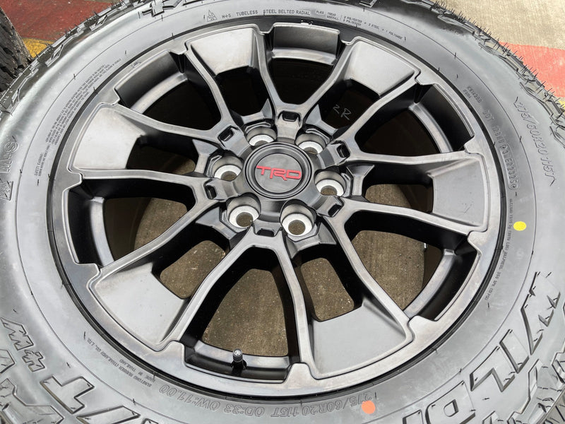 20" Toyota Tundra TRD OEM wheels rims 95314 65196 Sequoia FALKEN 2026 NEW 33" Texas Truck Tire