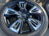 22" Chevy Tahoe RST Premier OEM black wheels rims 14046 96951 Silverado Suburban Texas Truck Tire
