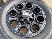20" Ford F-250 F-350 OEM black Lariat wheels rims 10299 10484 NEW Texas Truck Tire
