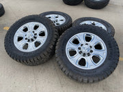 20" Dodge Ram 2500 3500 OEM 2477 CHROME wheels rims tires 35" Texas Truck Tire