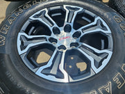 18" GMC Sierra AT4 Chevy Silverado OEM 5910 wheels rims 2022 2023 2024 2025 Texas Truck Tire