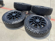 20" Chevy Silverado Trail Boss GMC AT4 2500 OEM 94030 wheels rims NEW BFG KO3 Texas Truck Tire