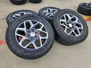 20" GMC Sierra Yukon AT4 Tahoe Silverado OEM wheels rims 95369 TOYO A/T2 Texas Truck Tire