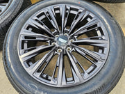 22" Cadillac Escalade V V600 Platinum OEM ORIGINAL wheels rims 2025 2026 NEW Texas Truck Tire