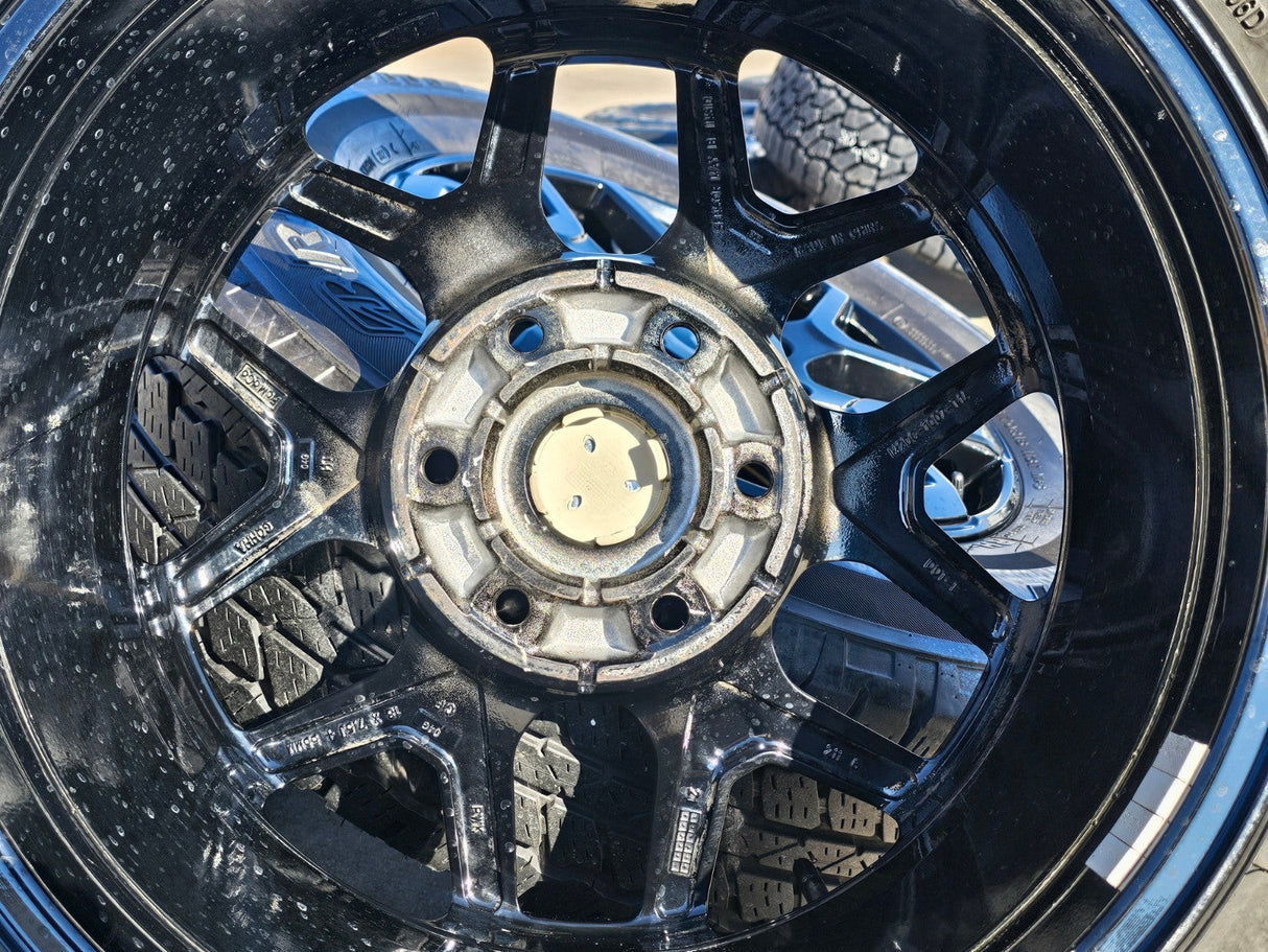 18" Ford Bronco wheels rims tires black 95213 Ranger 2023 2024 2025 2026 Texas Truck Tire
