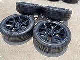 22" Dodge Ram 1500 OEM LIMITED Laramie wheels rims black 2725 2684 PIRELLI Texas Truck Tire