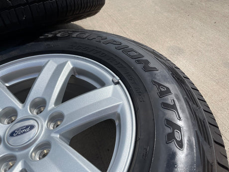 17" Ford F-150 Expedition OEM 10339 rims wheels 2023 2024 2025 2026 PIRELLI A/T Texas Truck Tire