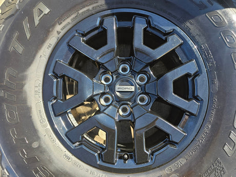 17" Ford F-150 Raptor Bronco OEM rims wheels BFG 10461 tires 2025 2026 BFG NEW Texas Truck Tire