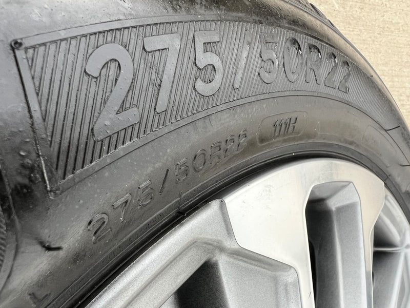 22" GMC Yukon Sierra DENALI OEM wheels rims 14025 97000 tires MICHELIN Texas Truck Tire