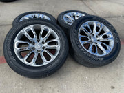 20" Dodge Ram 1500 OEM Laramie Long Horn 2677 wheels rims 2023 2024 2025 2026 Texas Truck Tire