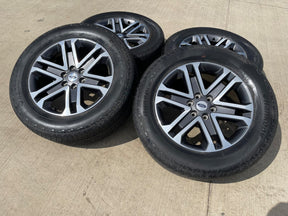 20" Ford F-150 OEM rims wheels 10345 95025 Expedition HANKOOK A/T2 GREAT DEAL Texas Truck Tire