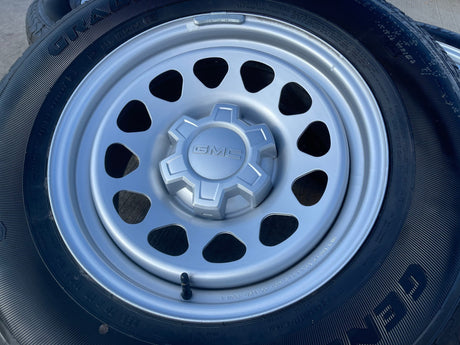 17" Chevy Silverado OEM wheel rim Tahoe Colorado 8130 GMC Canyon 2025 2026 NEW Texas Truck Tire