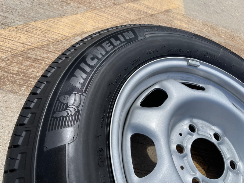 17" Ford F-150 OEM rim wheel 3857 tire steel 2023 2024 2025 2026 MICHELIN NEW Texas Truck Tire