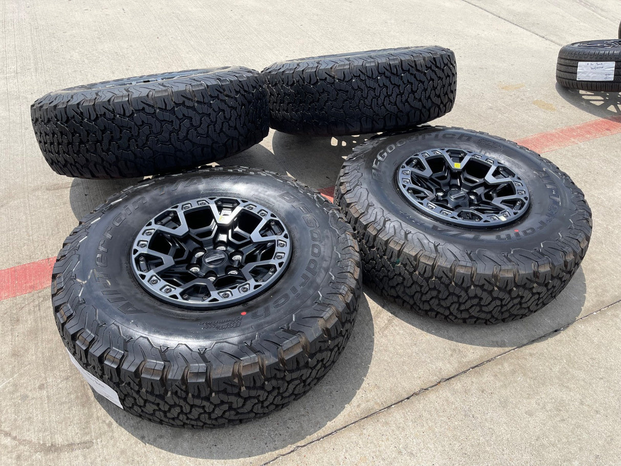 17" Ford F-150 Raptor R OEM BEADLOCK rims wheels 2024 2025 2026 BFG NEW Texas Truck Tire