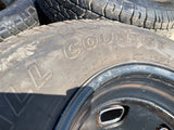 17" Dodge Ram 3500 Dually Laramie 8x200 wheels rims 2703 2704 OEM tires IRONMAN Texas Truck Tire