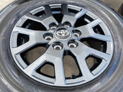 17" Toyota 4Runner Tacoma TRD OEM 94254 10637 wheels rims 2024 2025 2026 NEW Texas Truck Tire