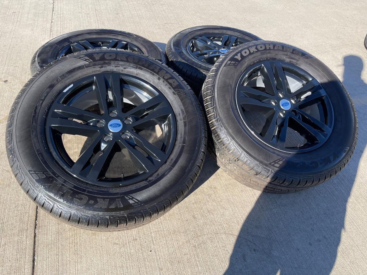 18" Ford Taurus Explorer OEM 10266 rims wheels 2022 2023 2024 2025 2026 YOKOHAMA Texas Truck Tire