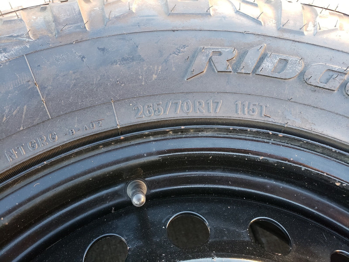 17" Ford Bronco wheel rim 10227 SASQUATCH Ranger spare NEW Texas Truck Tire